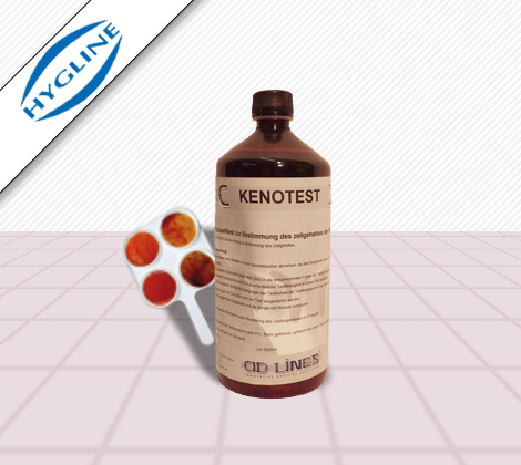 &amp;lt;b&amp;gt;Hygline&amp;lt;/b&amp;gt; Kenotest Milchzell - Test 1 Lt Flasche