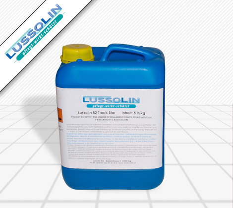 &amp;lt;b&amp;gt;LUSSOLIN 52&amp;lt;/b&amp;gt; leicht saures Reinigungsmittel 3 Lt